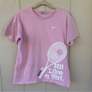 Nike Pink 'Hit Like a Girl' Tee